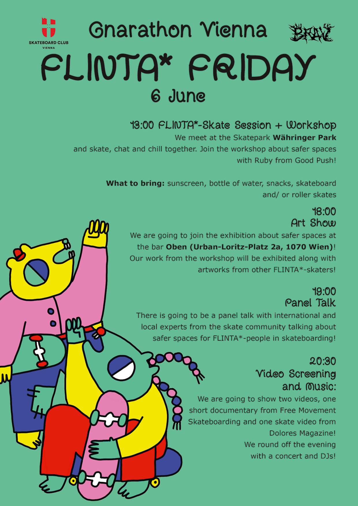 Permalink to 6.-8. Juni 2025 – Gnarathon Wien w/ Jukebox Utopia